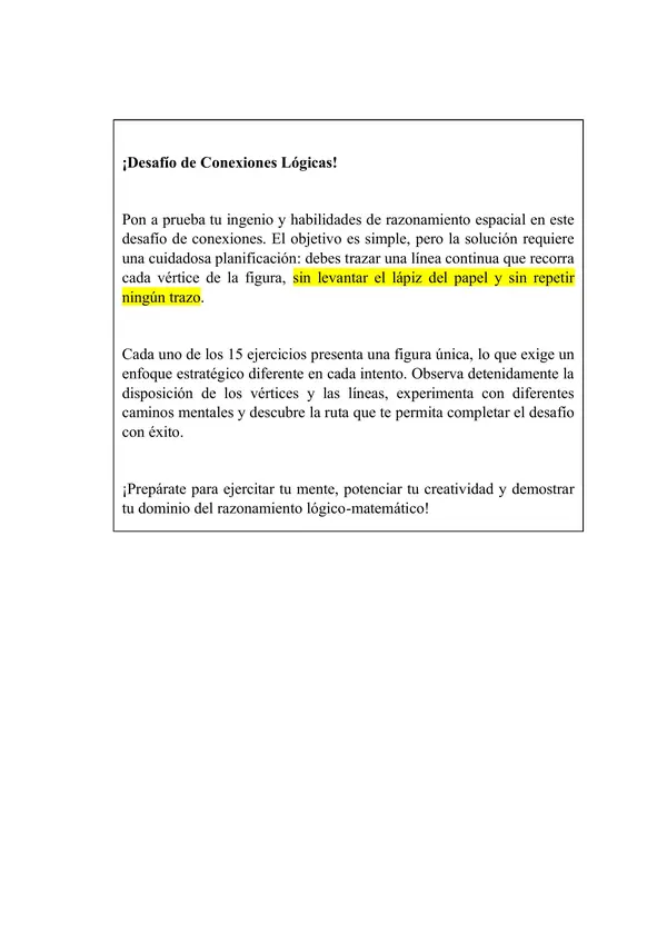 ¡Conexiones Lógicas: Pon a Prueba tu Ingenio!