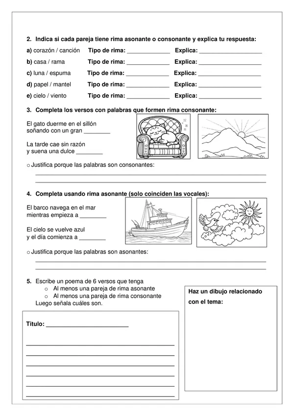 Taller Completo de Primer Periodo grado 4°
