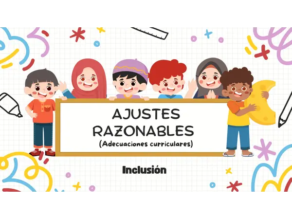 Ajustes Razonables en educación inclusiva 