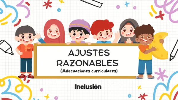 Ajustes Razonables en educación inclusiva 
