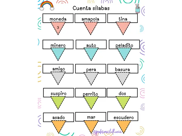 Cuenta Sílabas"