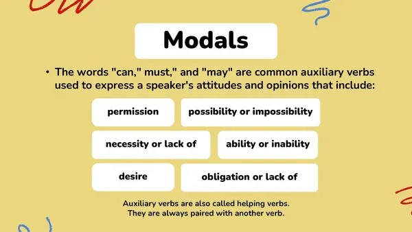 Modal Auxiliaries