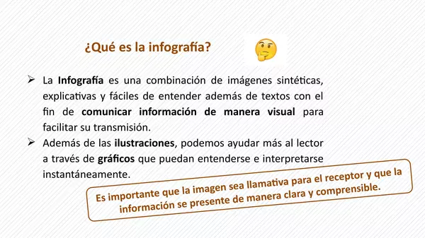 Presentacion La Infografia, sexto basico lenguaje, unidad 4
