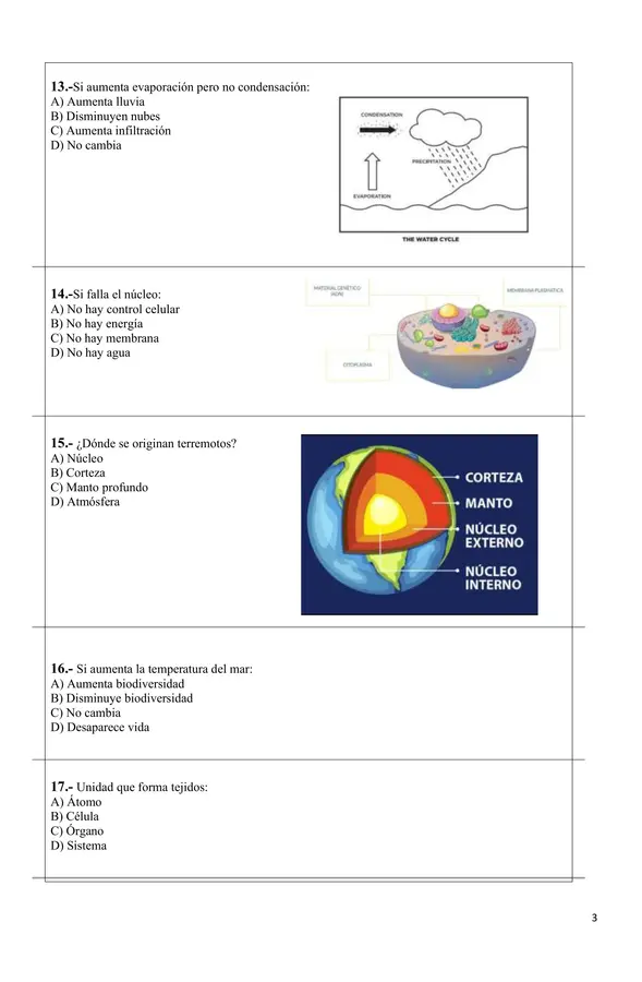 ENSAYO N3  CIENCIAS NATURAS 2026