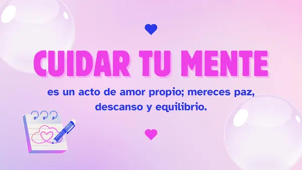 Salud Mental – Presentación para trabajar el autocuidado emocional en el aula