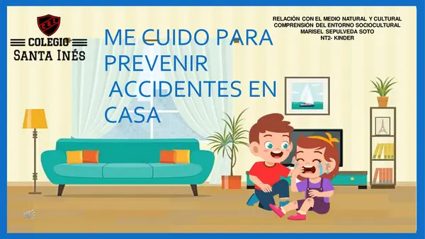 me cuido para prevenir accidentes en casa | profe.social