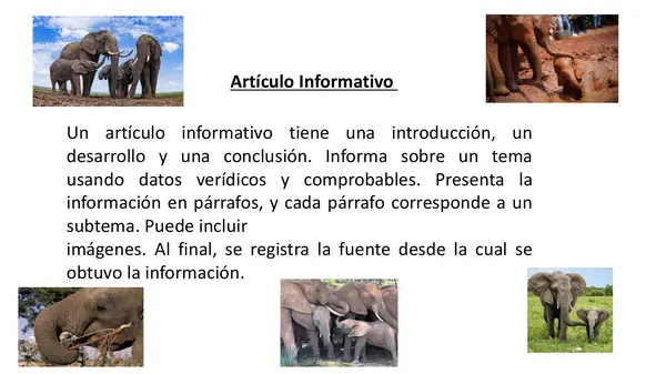 Articulo informativo