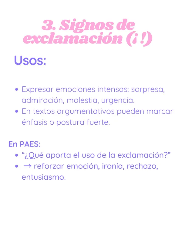 POSTER: RECURSOS TIPOGRÁFICOS Y DE PUNTUACIÓN 