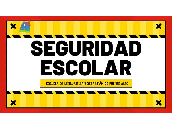 Video seguridad escolar en PPT