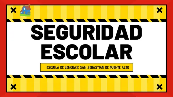 Video seguridad escolar en PPT