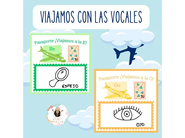 Viajamos con las vocales