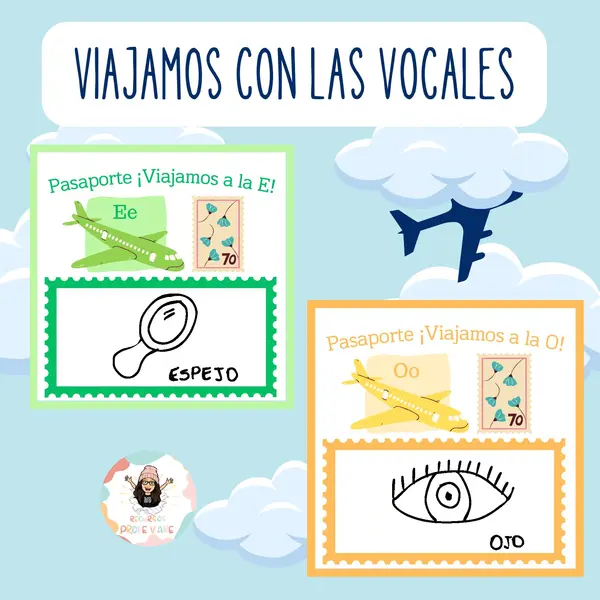 Viajamos con las vocales