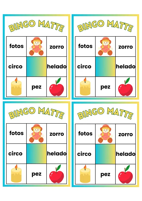 BINGO MATTE
