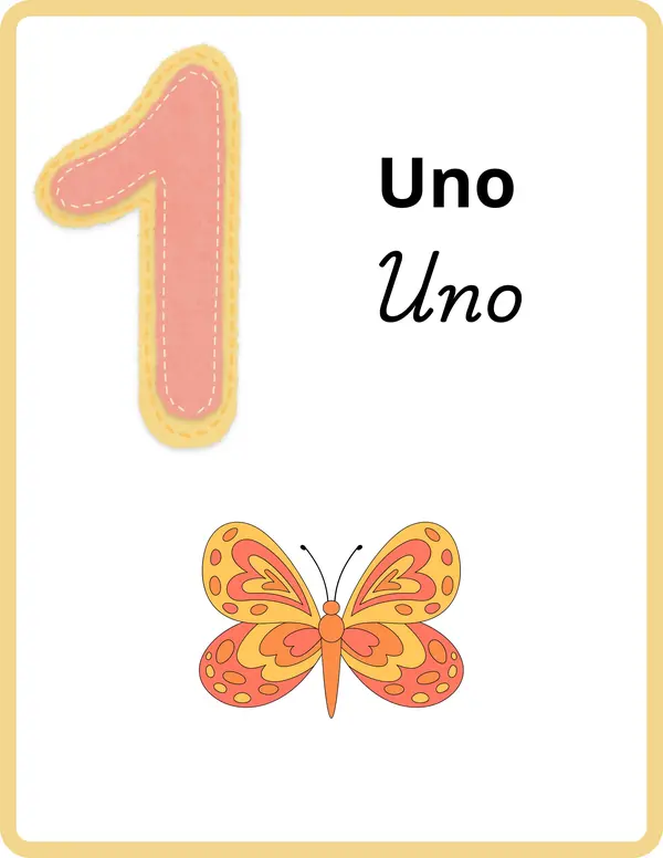 Números del 1-10