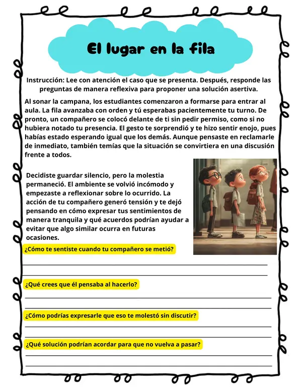 Cuadernillo Resolución de conflictos