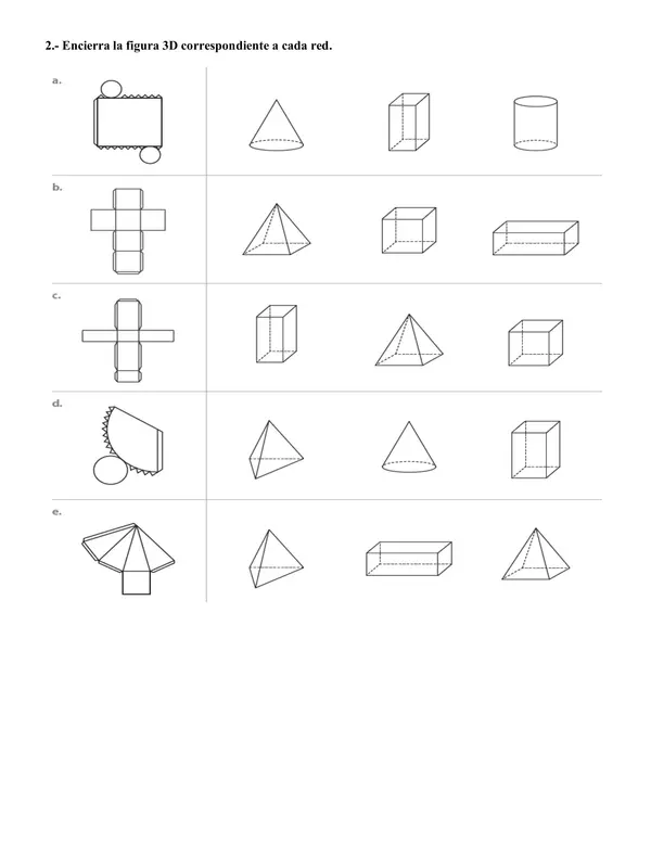 Guía de geometría 3°- 4° años básicos.