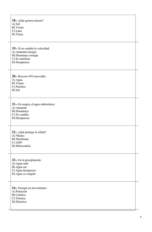 ENSAYO N3  CIENCIAS NATURAS 2026