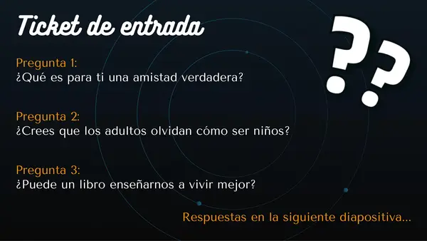 Contextualización El principito 
