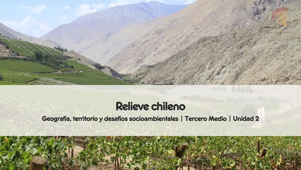 Relieve de Chile | Geografía, Territorio y Desafíos Socioambientales