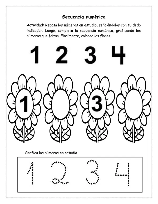 numero del 1 al 6