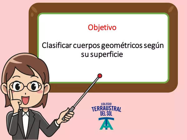 Clasificar cuerpos geométricos según su superficie
