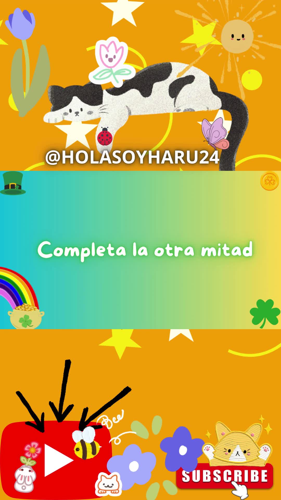 ☘️🍀 Happy ST. Patrick´s Day ☘️🍀#HolaSoyHaru24 Aprende con Haru: