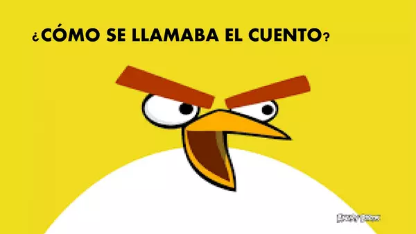 Angry Birds, comprensión cuento, pompones, manualidad, juego