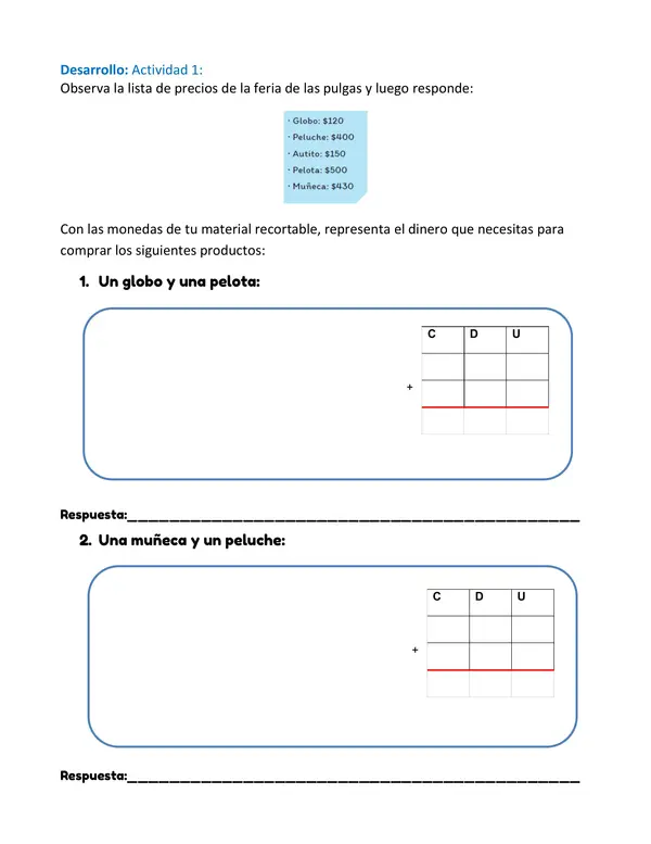 Proyecto Nivelación Matemática Tercero OA 10