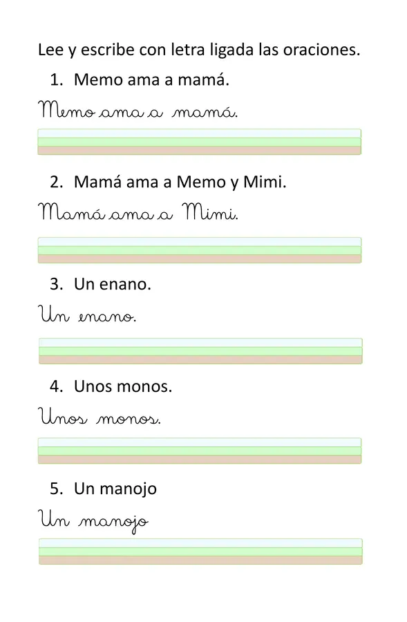 guia metodo matte leccion mano