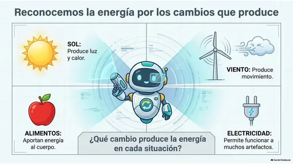 5° Básico Ciencias Naturales: Energía eléctrica — Reconocer transformaciones