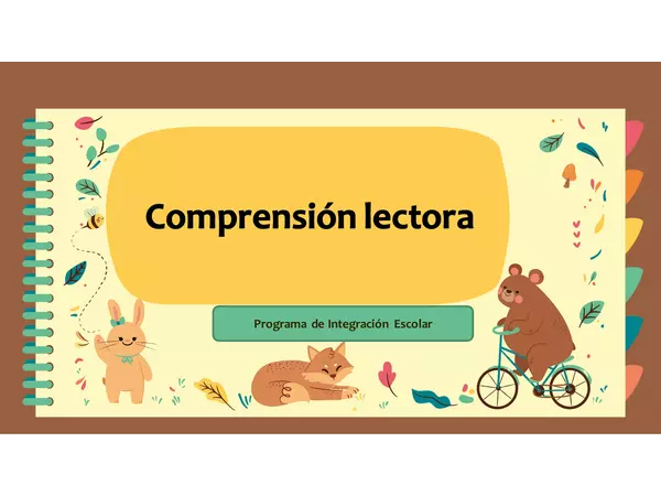 comprensión lectora