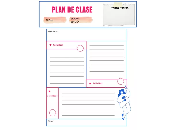 Plan de trabajo - Lesson Plan PDF