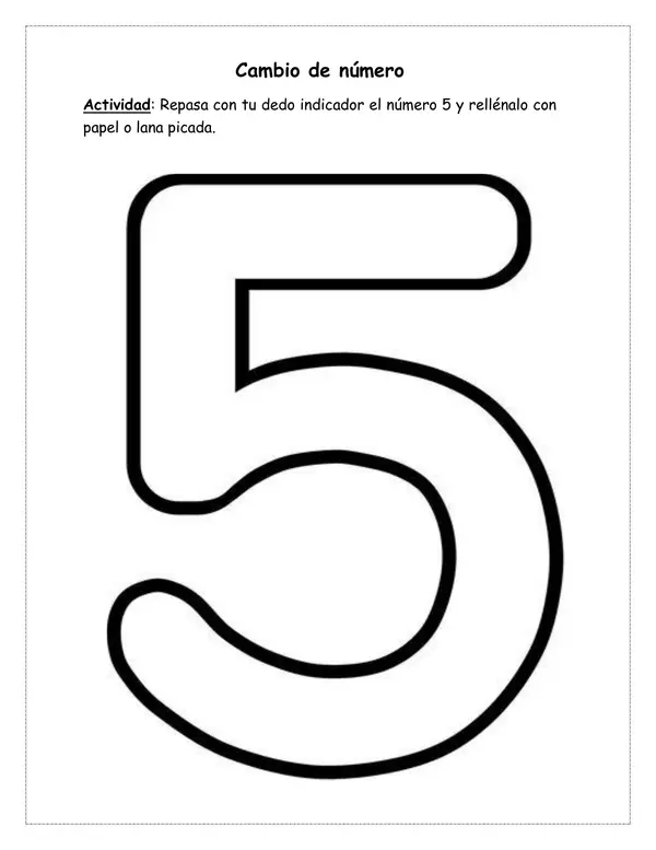 numero del 1 al 6