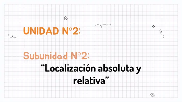 presentación localización absoluta y relativa 
