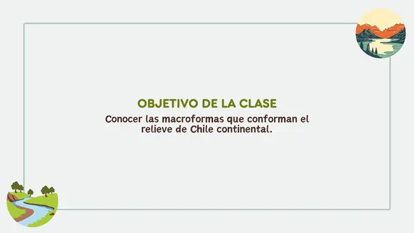 Relieve de Chile | Geografía, Territorio y Desafíos Socioambientales