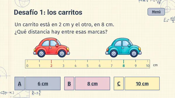 Quiz interactivo - Mediciones y longitud -  2° básico