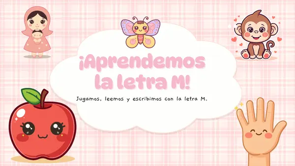 Aprendemos la letra M
