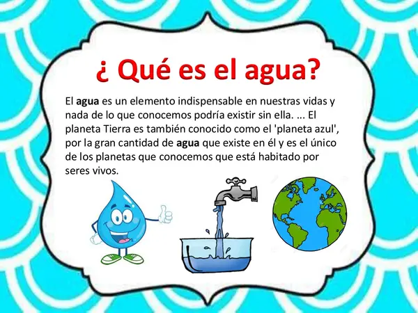 Importancia del agua y de la energía solar