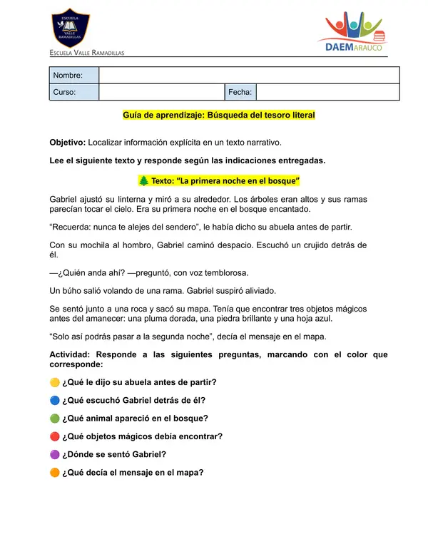 Búsqueda del tesoro literal 2