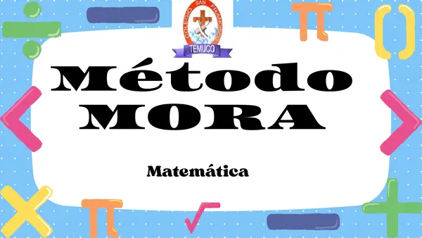 METODO MORA 