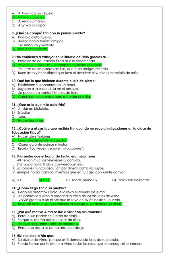Prueba Lectura - Frin