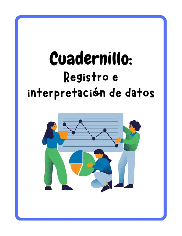 1° básico - Cuadernillo: Registro e interpretación de datos