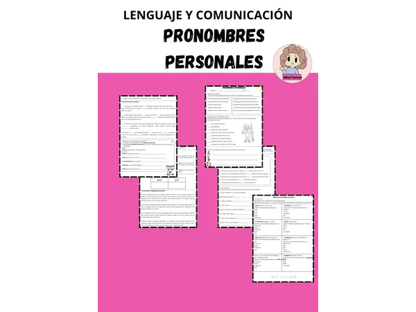 Pronombres personales. Lenguaje y Comunicación