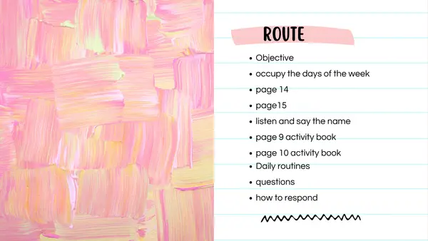 ROUTINES