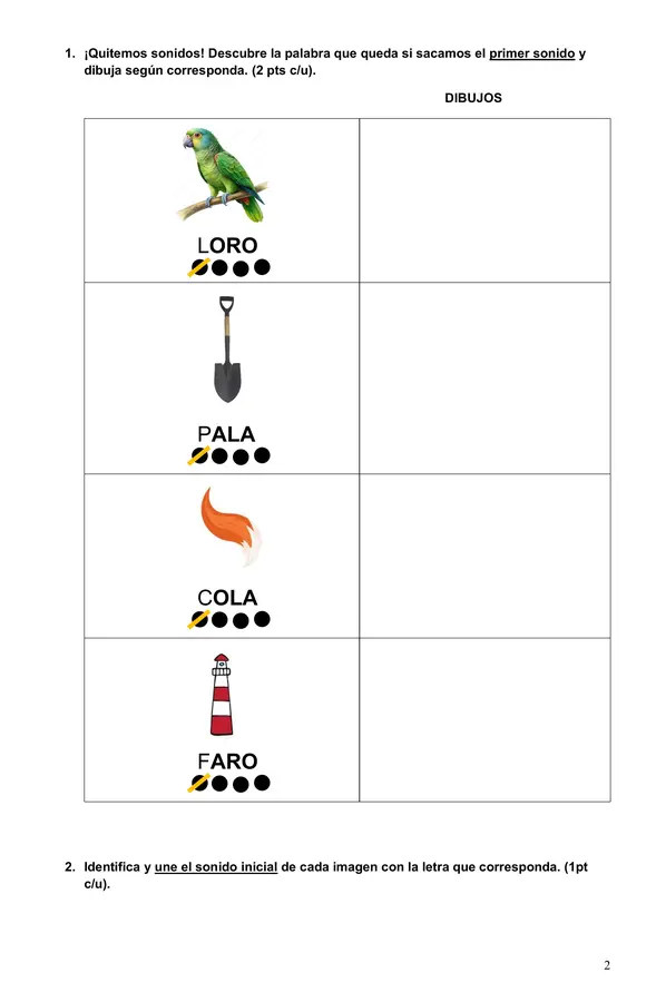 Evaluación DPT