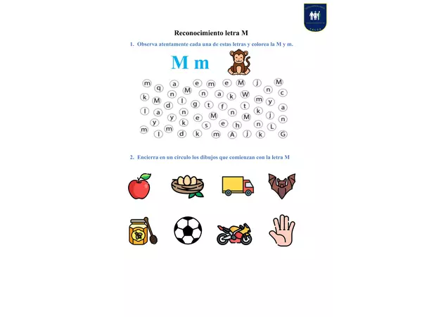letra m
