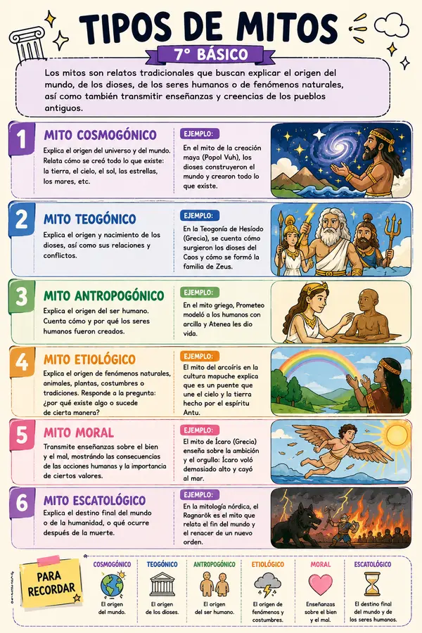 tipos de mito