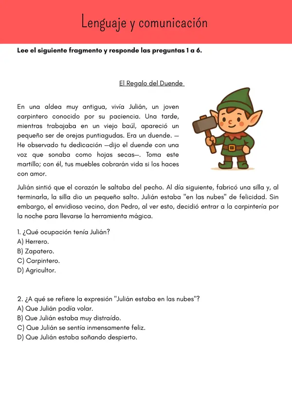 ENSAYO examen libre 5to básico 2026