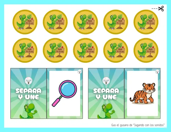 Conciencia fonológica: Análisis y síntesis de sílabas