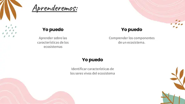 La vida en los ecosistemas 4° básico